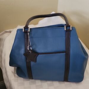 Elegant Blue Handbag